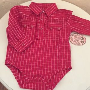 Onesie 12 month shirt Wrangler